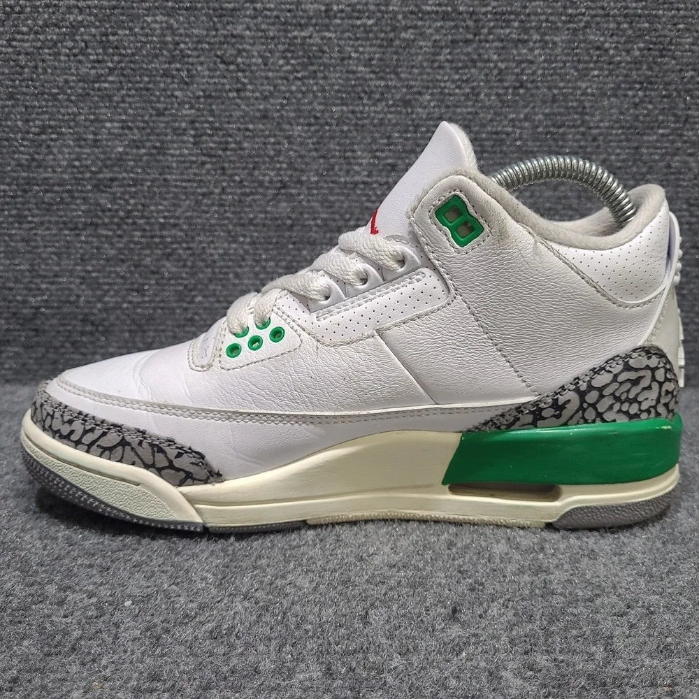 Air Jordan 3 Retro Lucky Green Style # CK9246-136‎ Women's Size 6.5